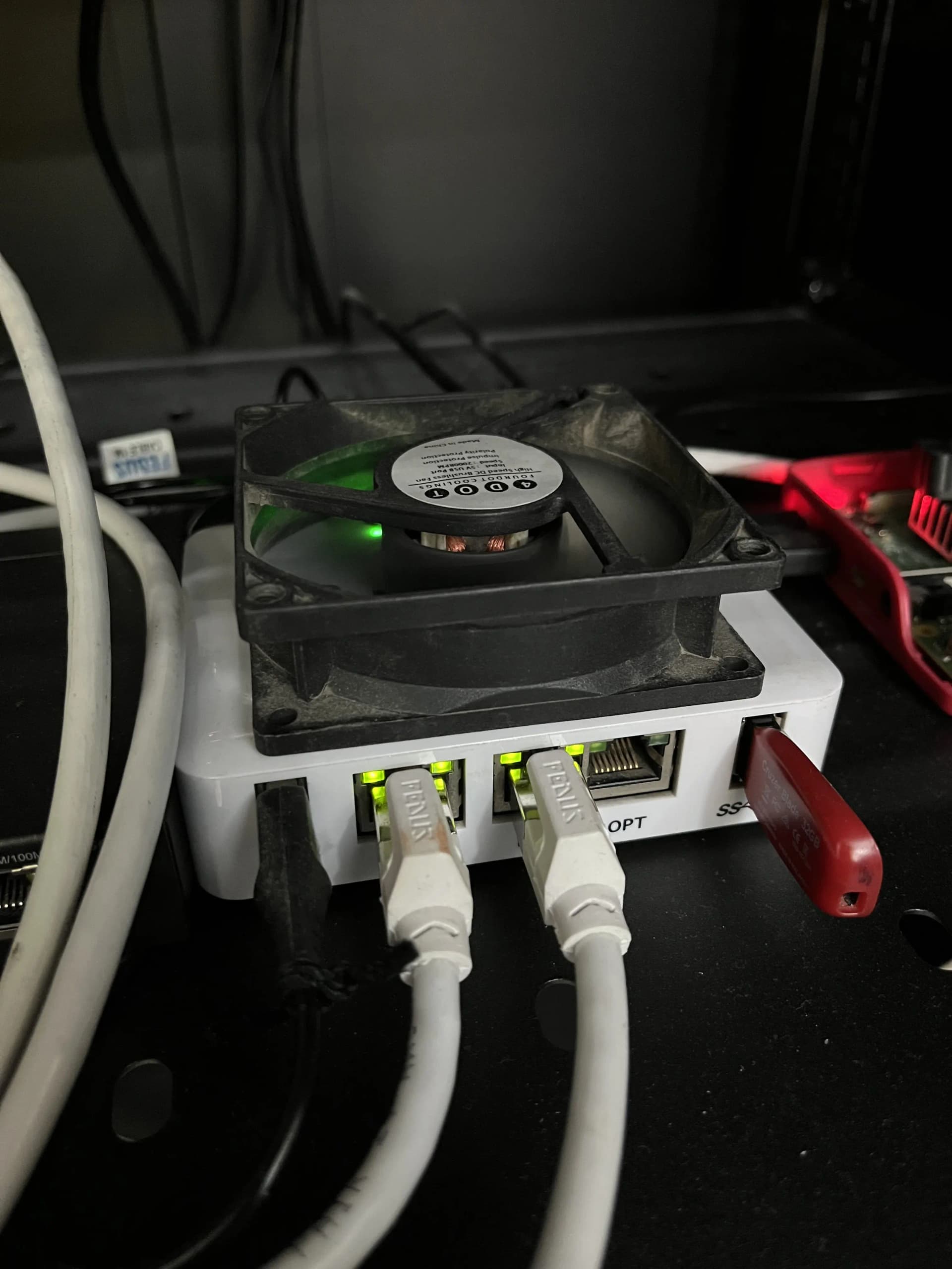 Netgear 1100 running pfSense+